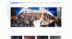 Desktop Screenshot of egbertlive.nl